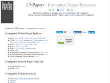 Tablet Screenshot of cvpapers.com